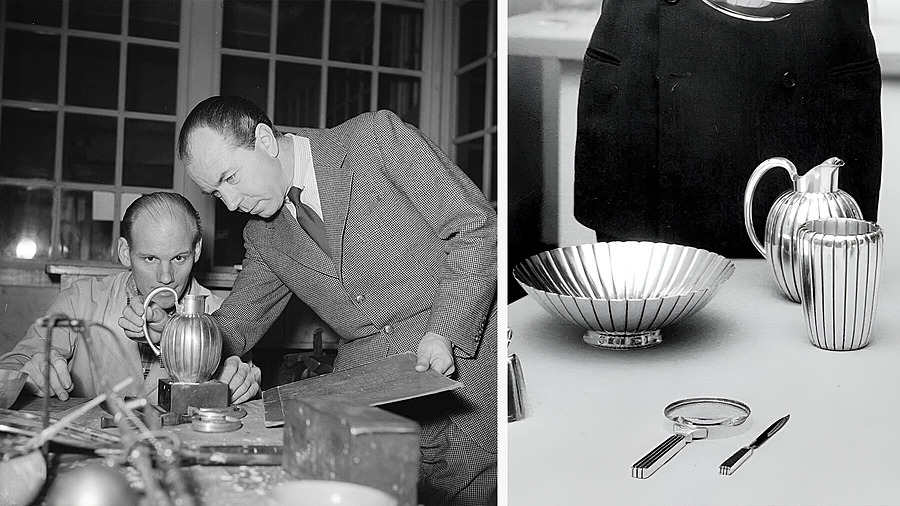 Первые предметы из коллекции Bernadotte от Georg Jensen 