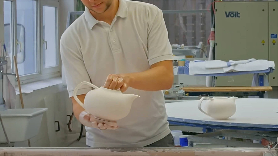 Процесс производства фарфора