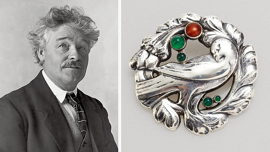 Георг Йенсен и его ранние работы