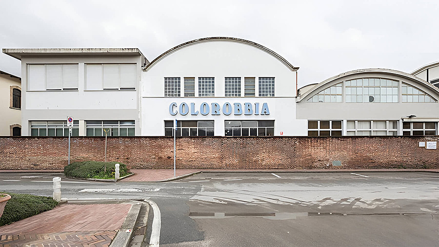 Здание фабрики Colorobbia