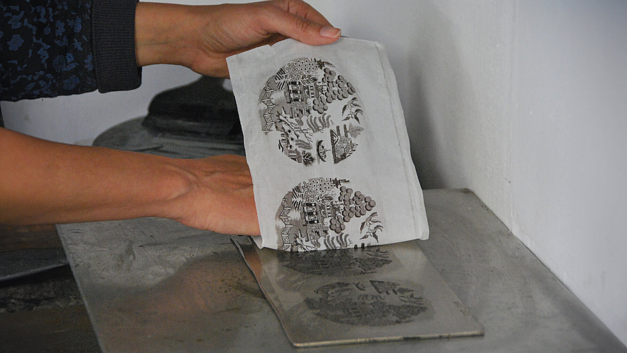 Трафаретная технология Споуда