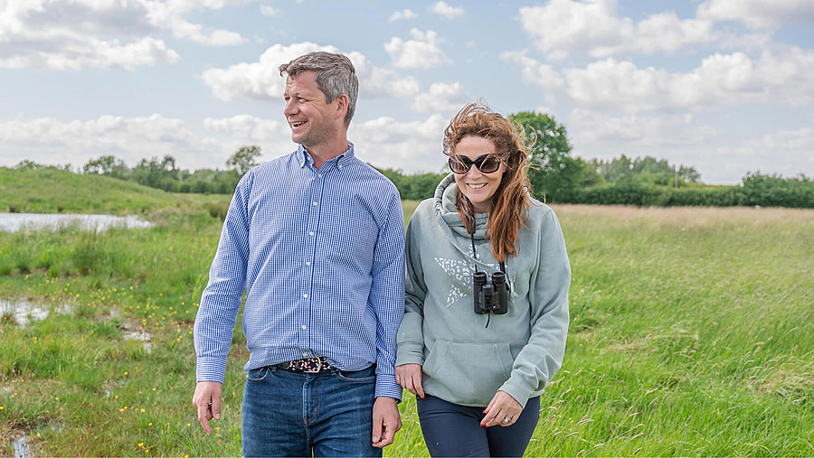 Ханна Дейл с мужем Джеком