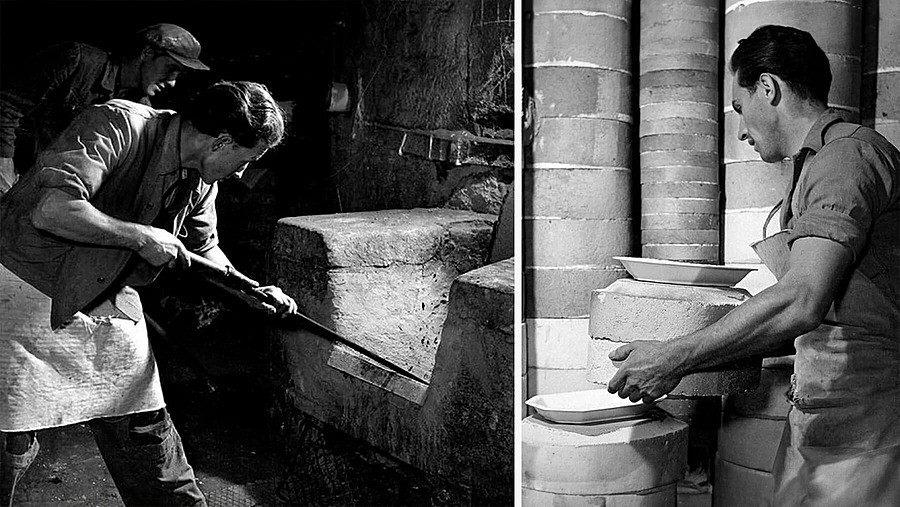 Сотрудники фабрики Rosenthal