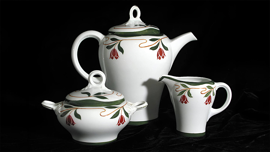 Чайный сервиз Rosenthal в югендштиле