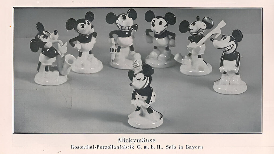 Фигурки Микки Мауса от Rosenthal