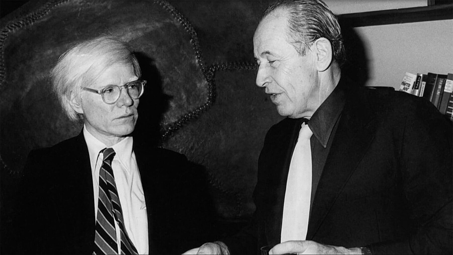 Энди Уорхол и Филипп Розенталь