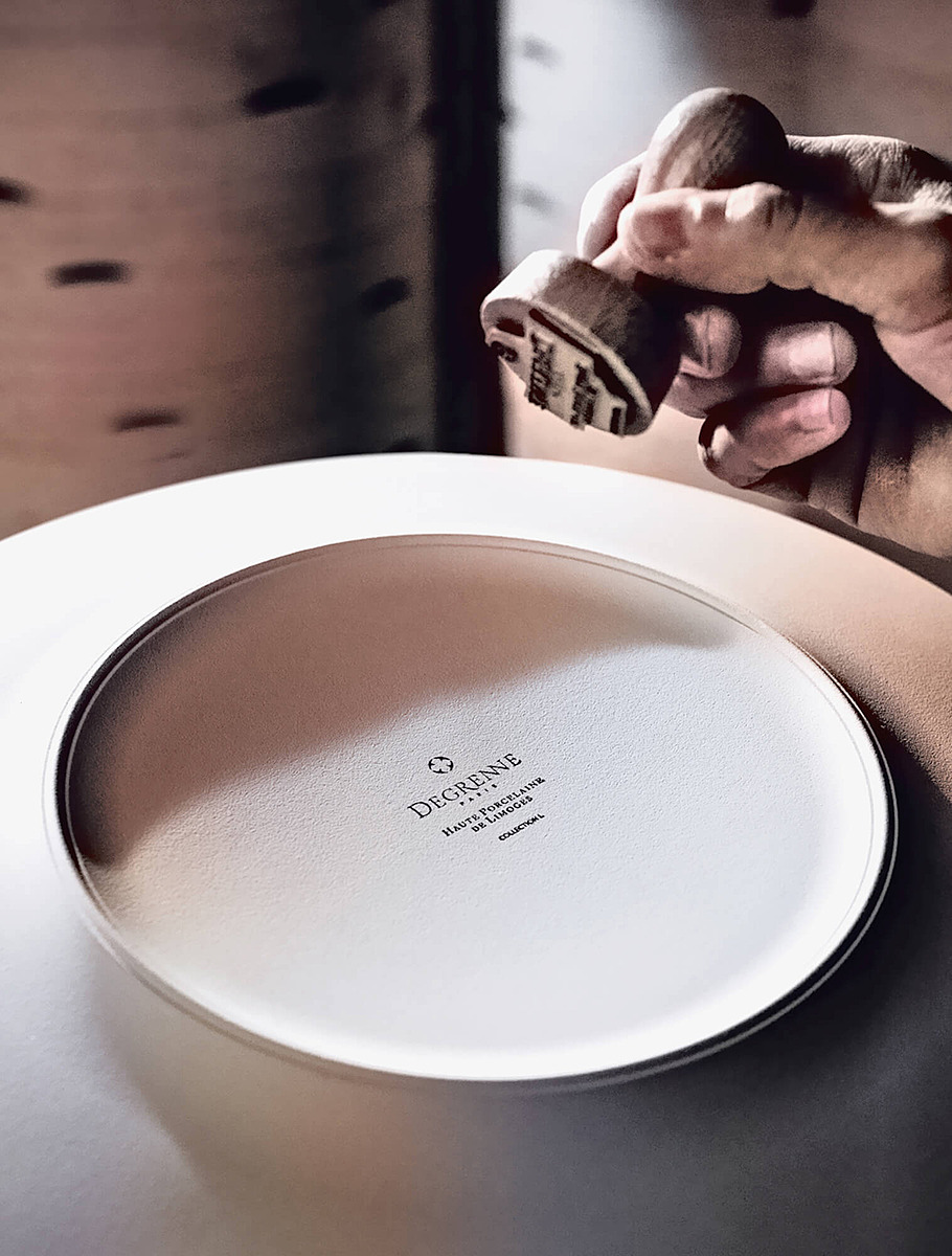 Производство лиможского фарфора Degrenne