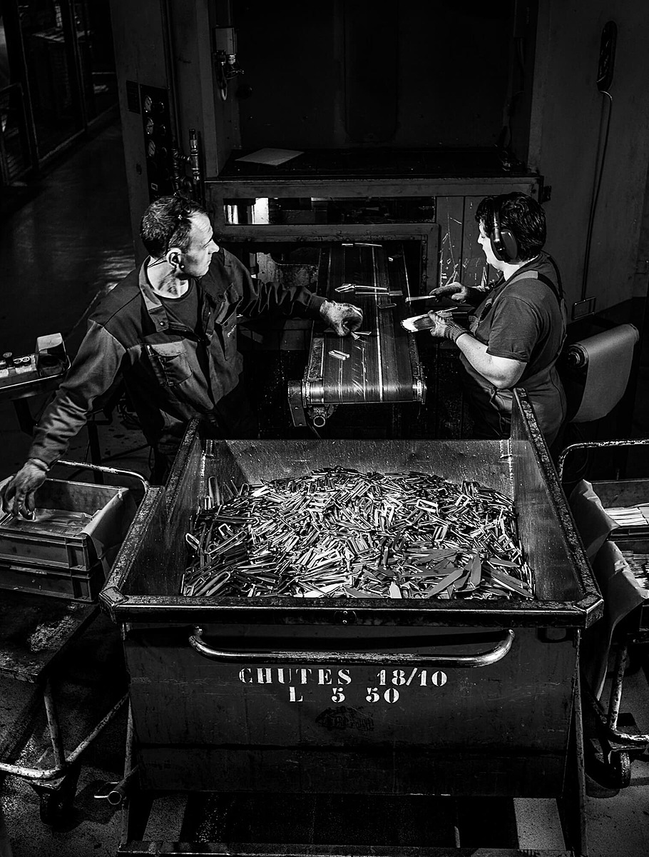 На производстве Degrenne