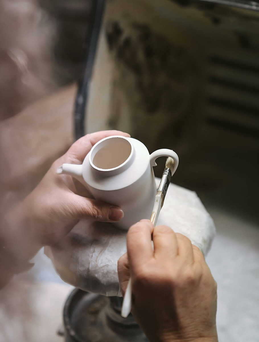 Производство лиможского фарфора Degrenne