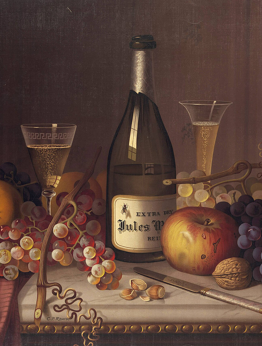 «Натюрморт с вином и фруктами», Кардуций Реам