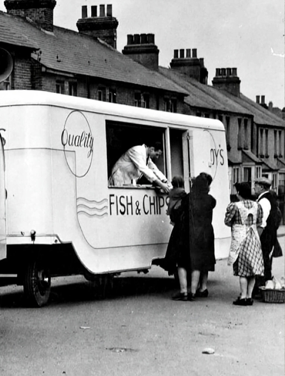 Фургончик с Fish and Chips