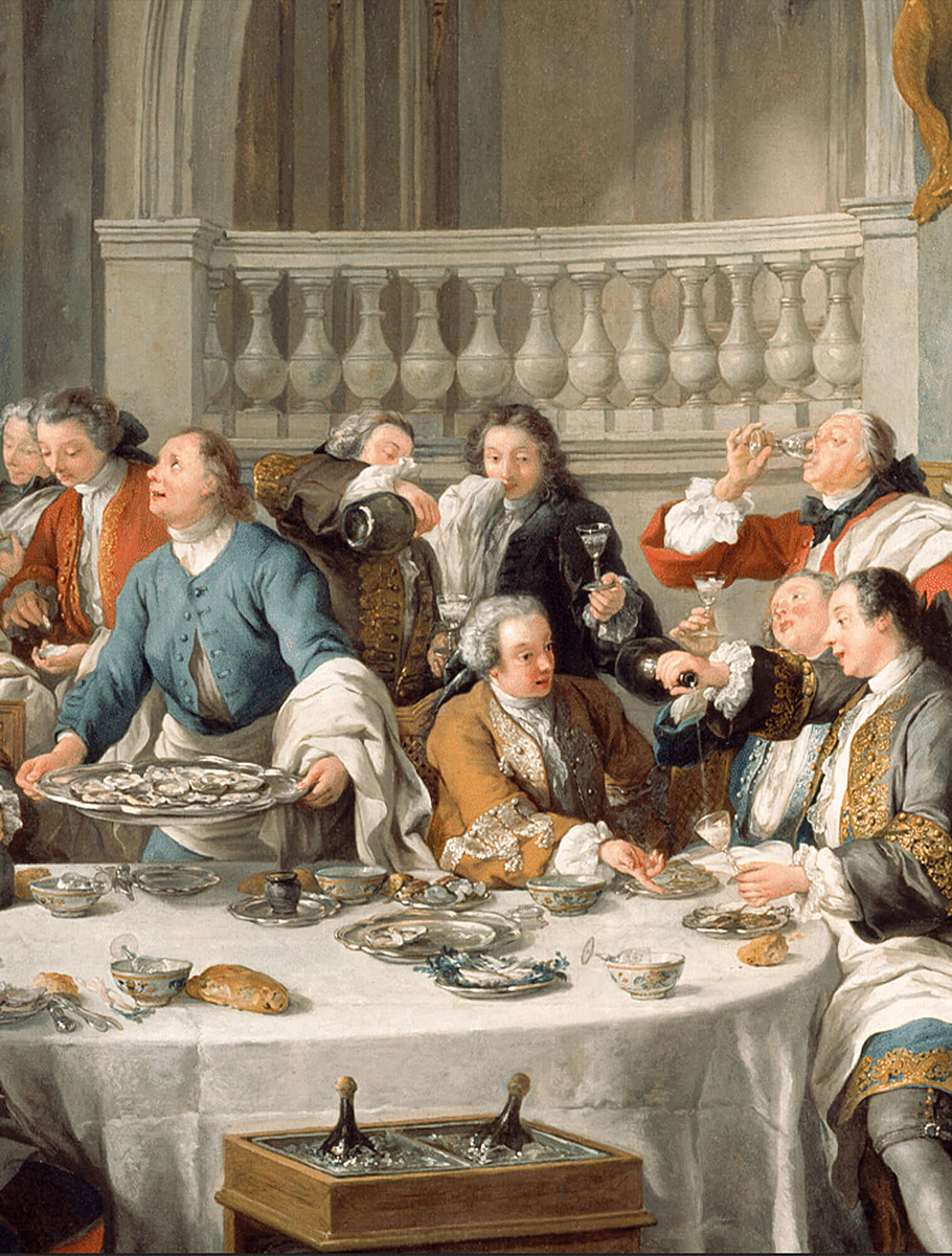 «Обед с устрицами», Жан-Франсуа де Труа