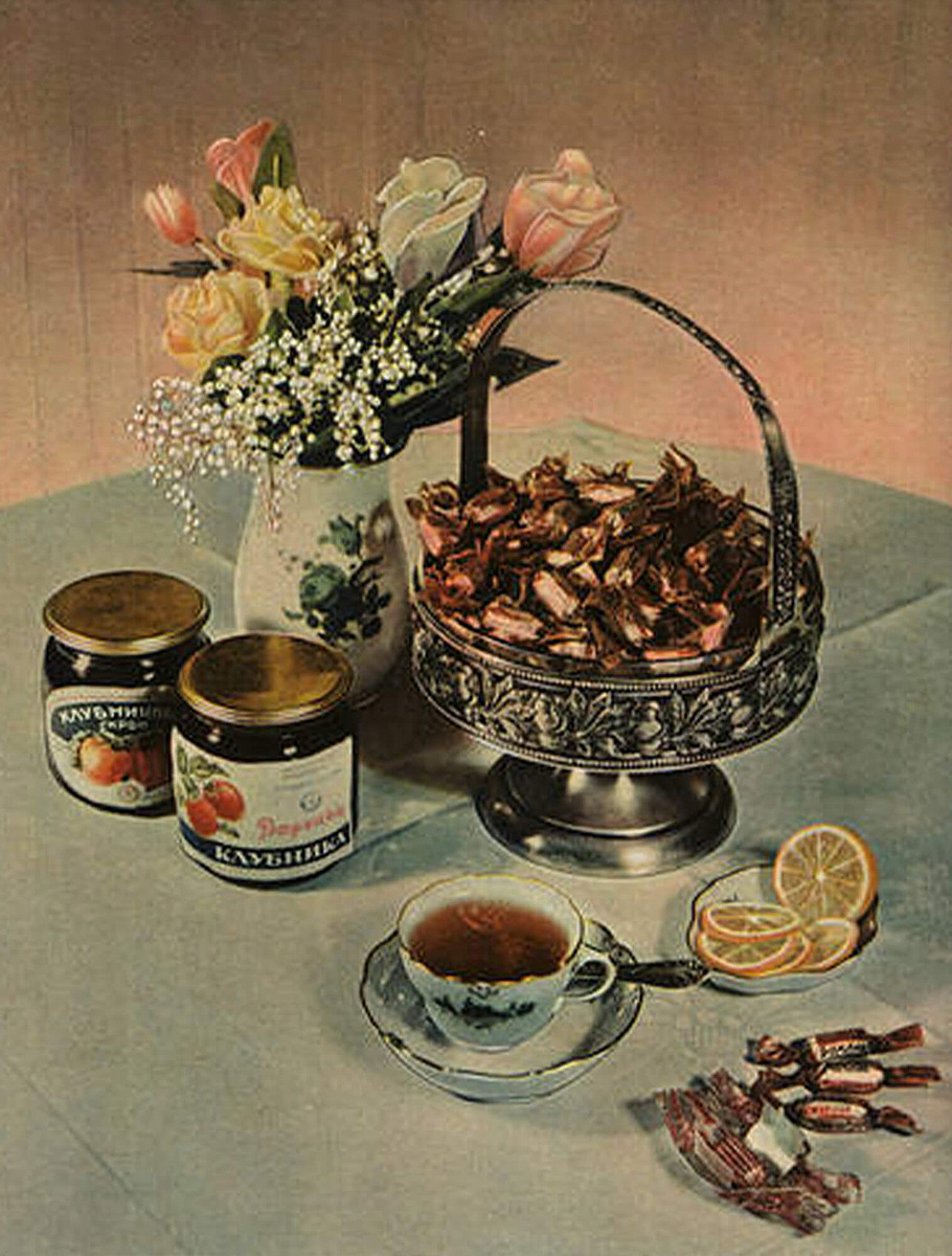 Советская сервировка