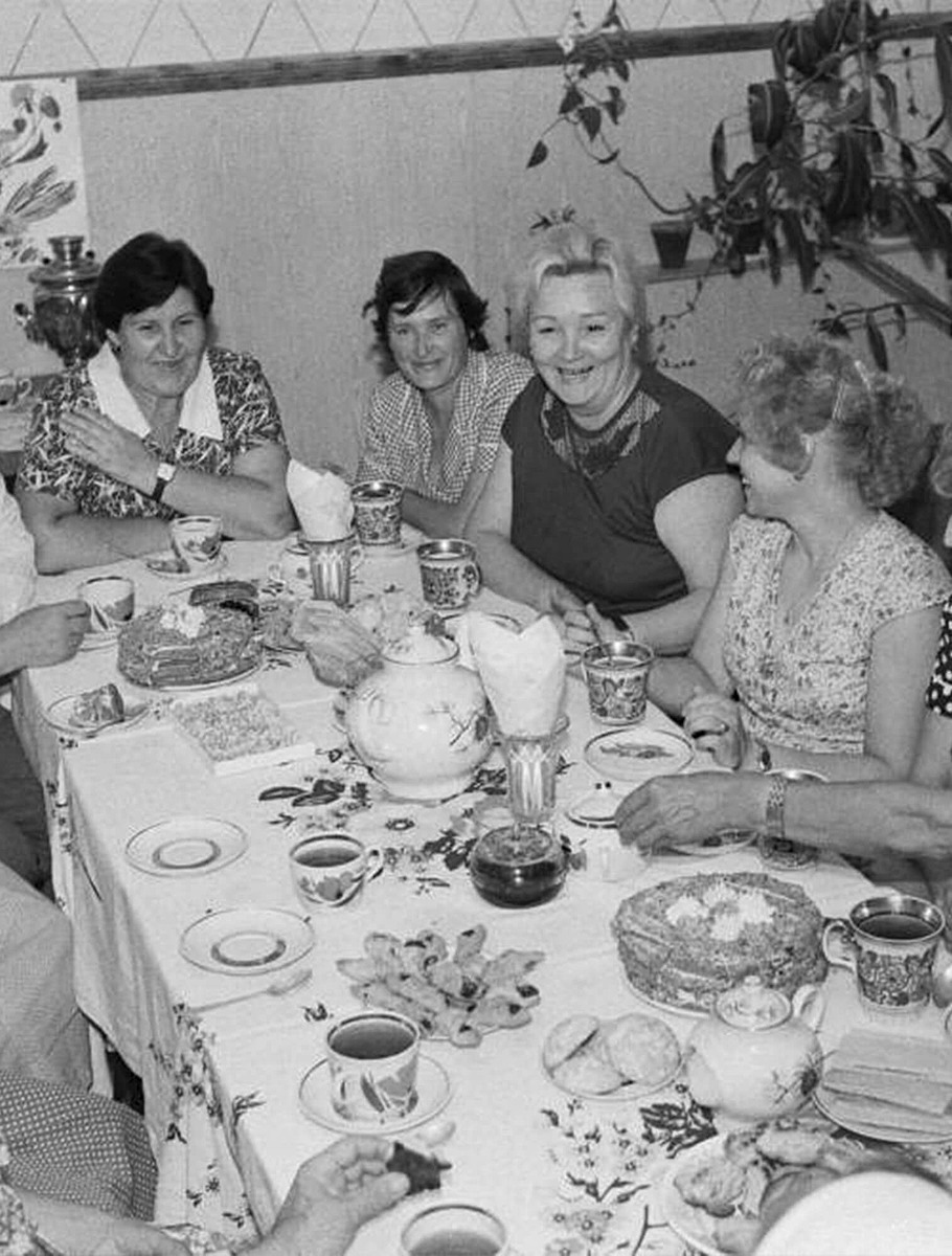 Советское застолье