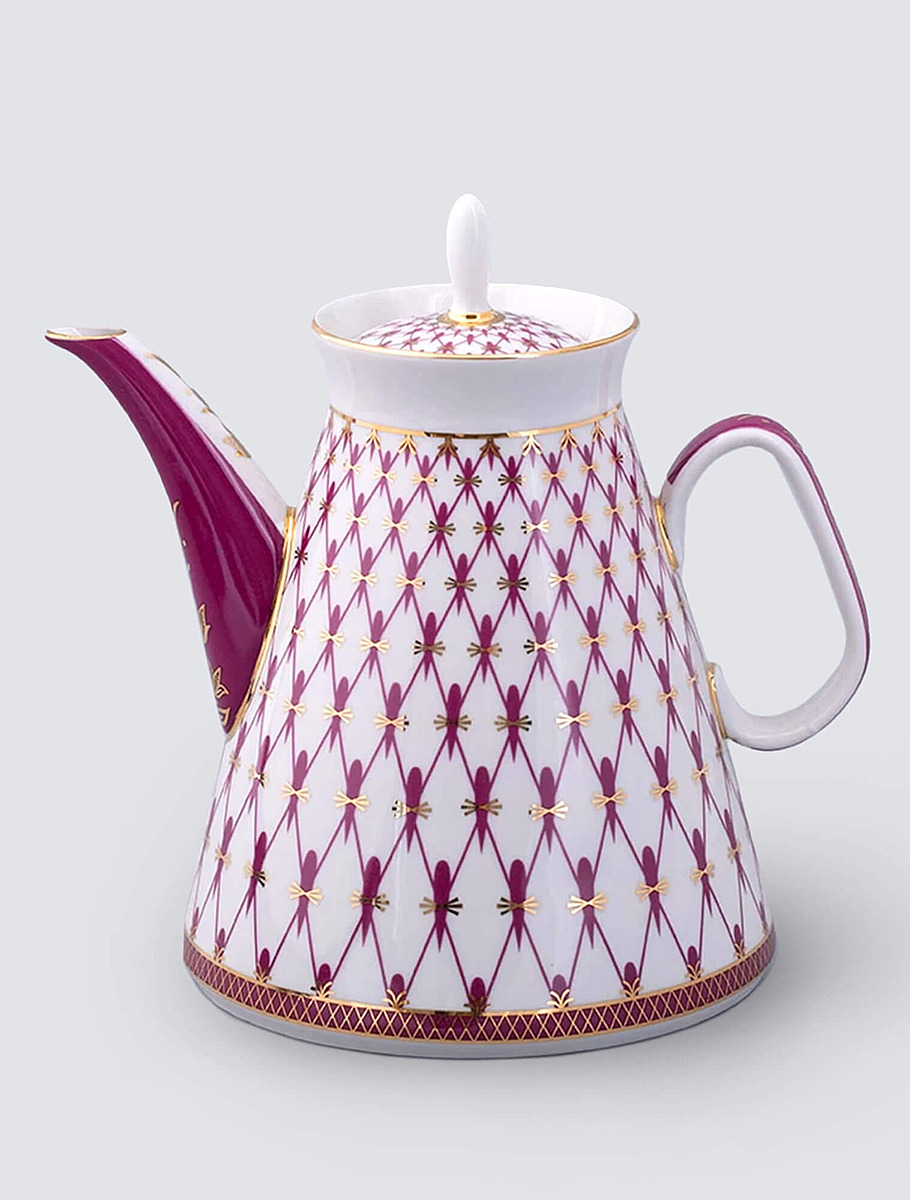 Доливной чайник из коллекции Сетка-Блюз от ИФЗ