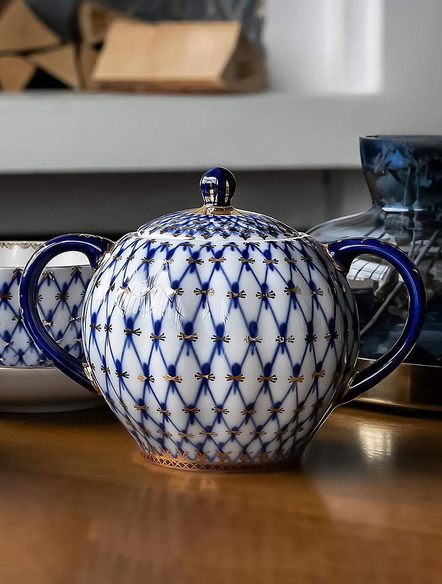 «Кобальтовая сетка» Императорский Фарфоровый Завод