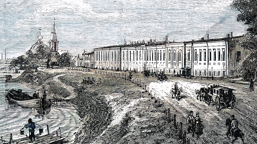 Общий вид на Императорский фарфоровый завод