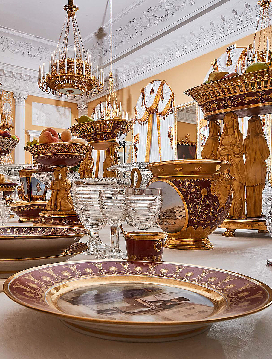 Петергоф, «Гурьевский» сервиз