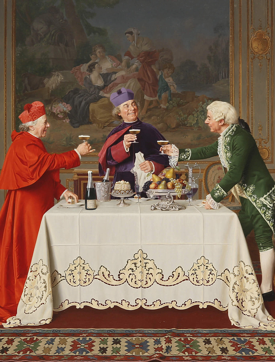 Фрагмент картины Андреа Ландини