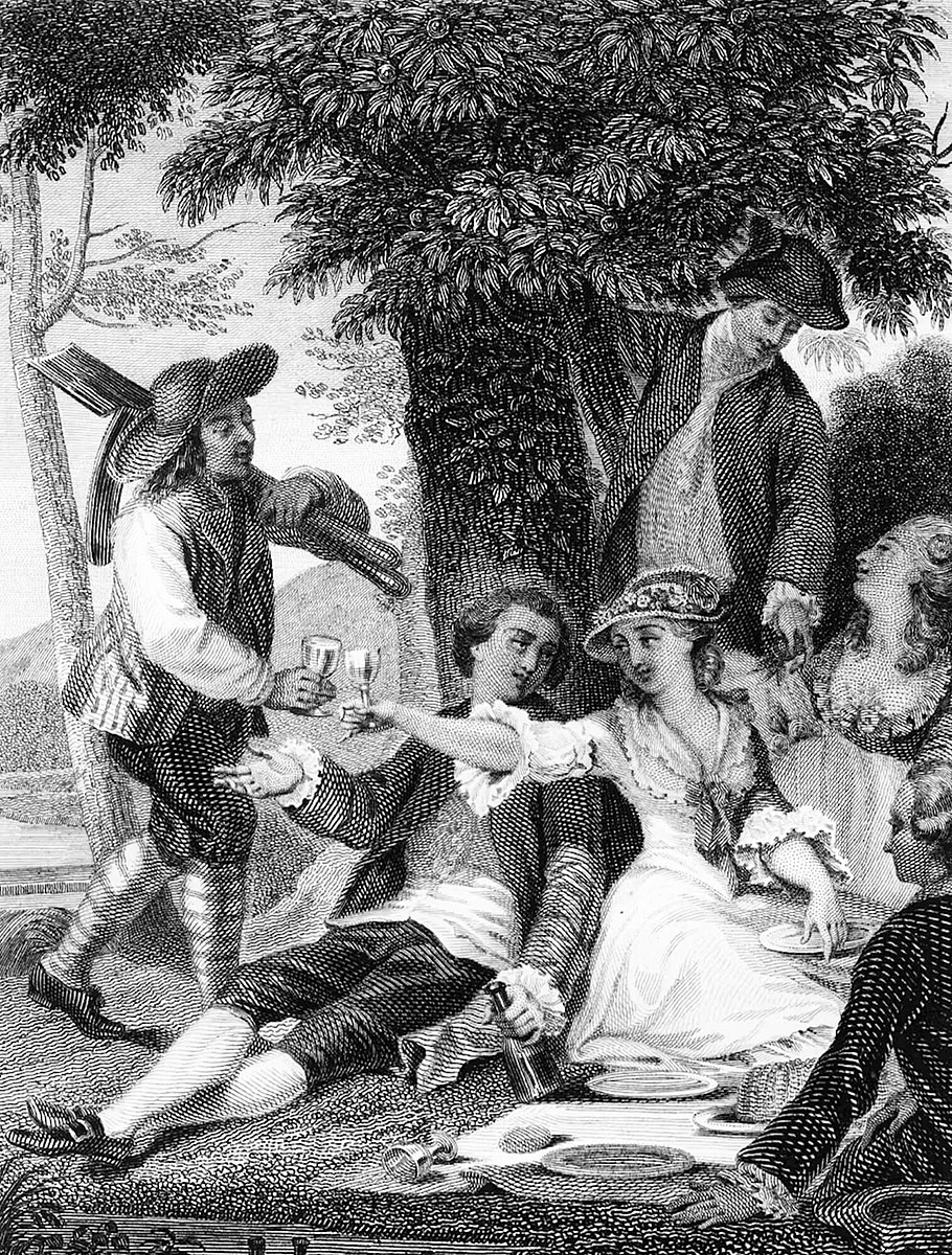 Торжество в саду