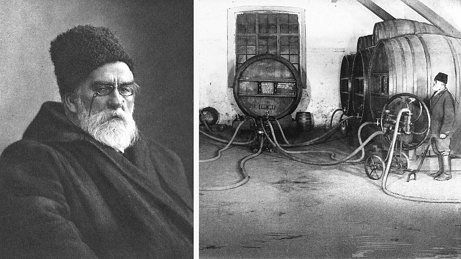 Лев Голицын; Дом шампанских вин «Новый свет» в Судаке