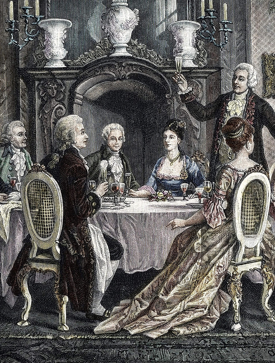 Банкет с игристым