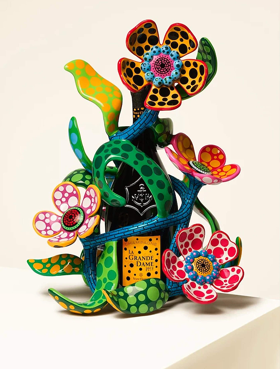 Шампанское Яёи Кусама для Veuve Clicquot