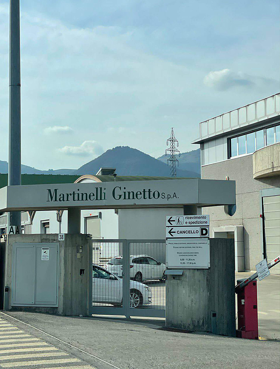 Фабрика Martinelli Ginetto