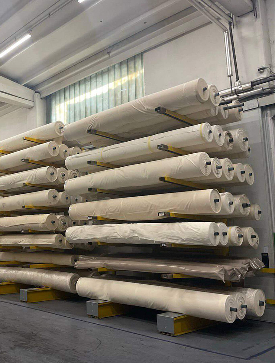 Рулоны тканей, фабрика Martinelli Ginetto