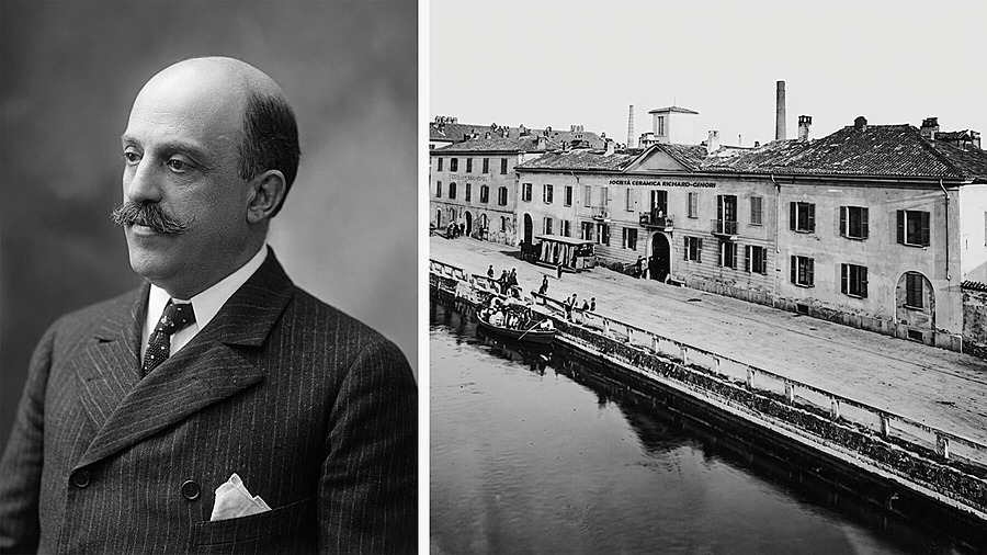 Август Ричард, владелец компании Richard; Мануфактура Richard-Ginori