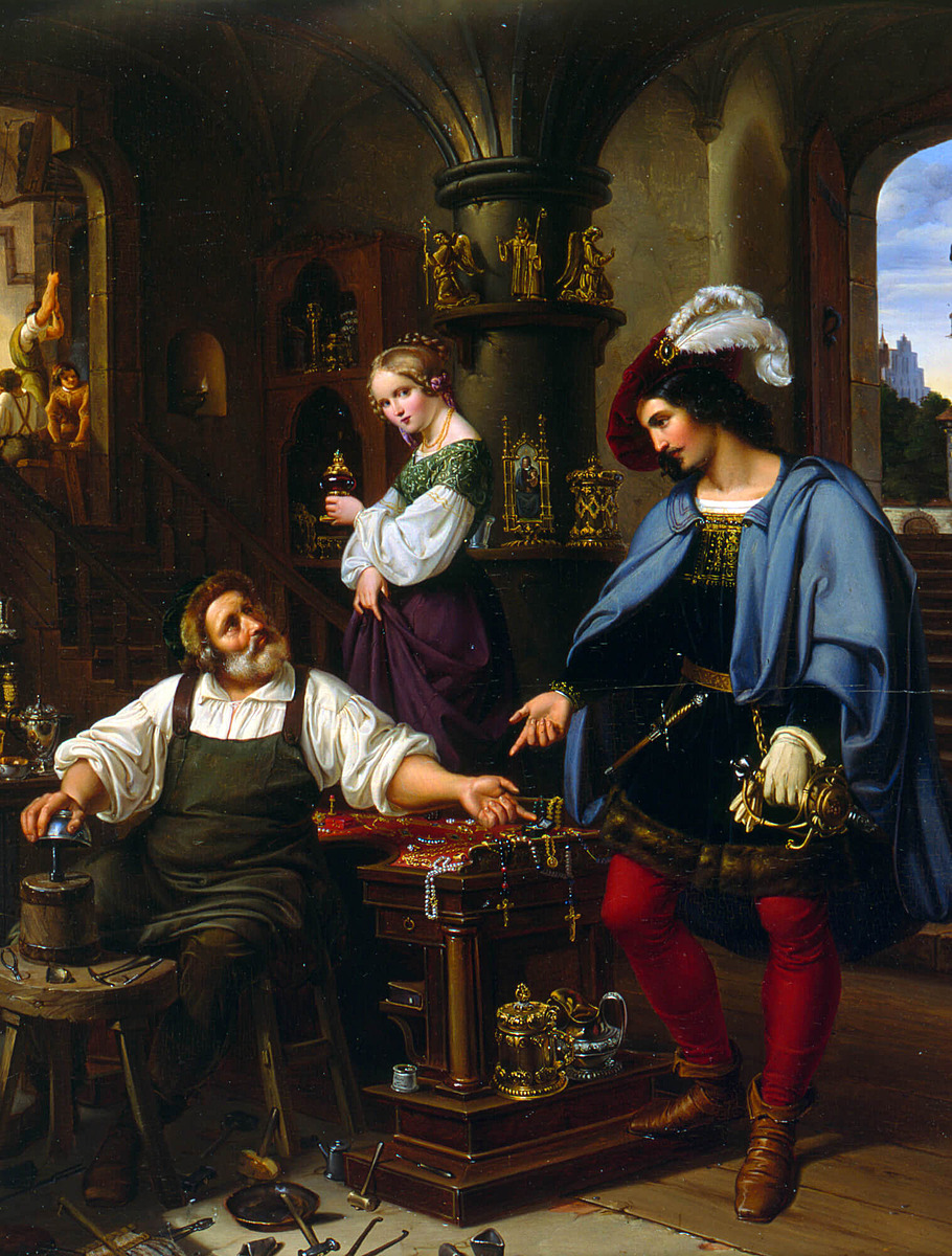 «Дочь ювелира», Вильгельм Неренц