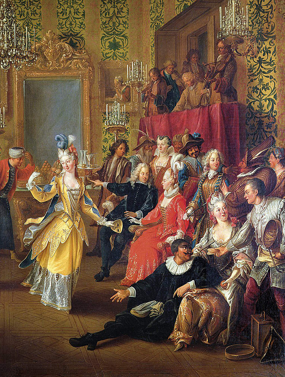 Фрагмент картины Клода Жилло