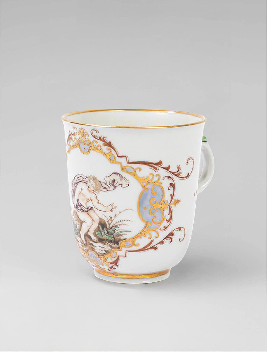 Кружка Doccia, при 1750-1760 г.