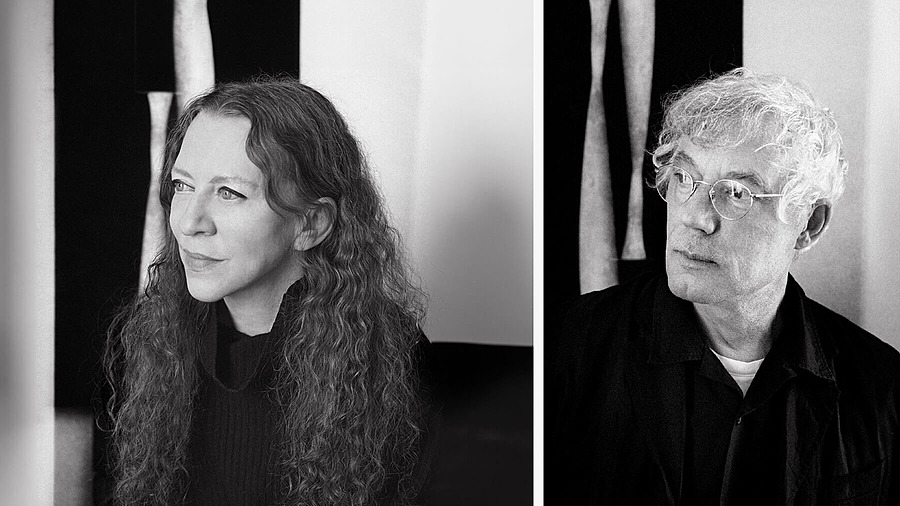 Анн Демельмейстер и её муж Патрик Робен