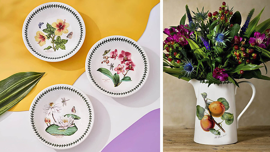 Botanic Garden Exotic и Pomona от Portmeirion