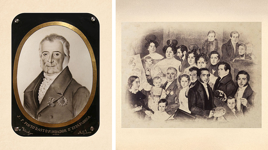 Хосе Феррейра Пинто Басто в кругу семьи