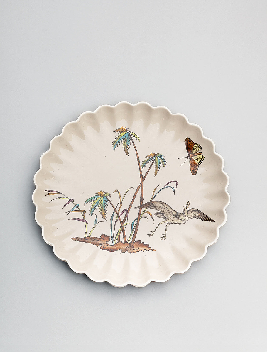 Антикварная тарелка Copeland Spode, ок. 1870 года 