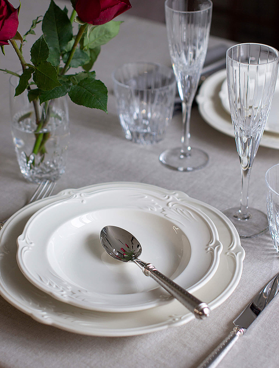 Фаянс Rocaille Blanc от Gien