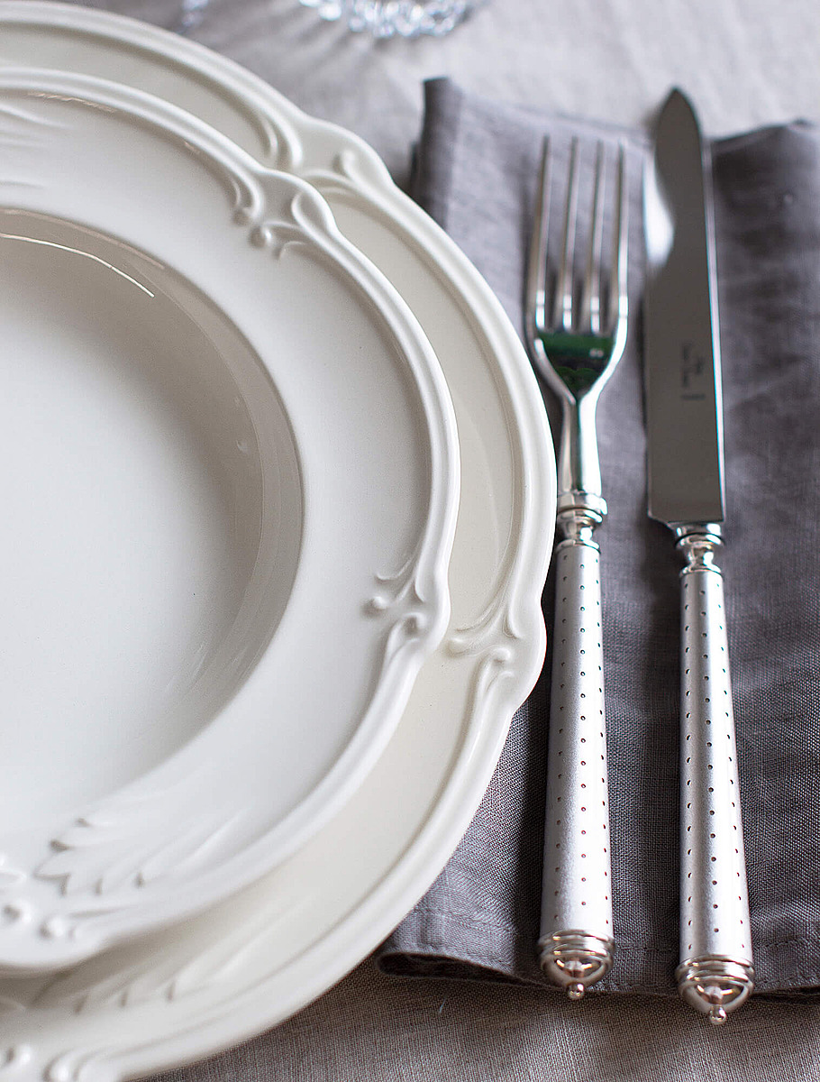 Фаянс Rocaille Blanc от Gien