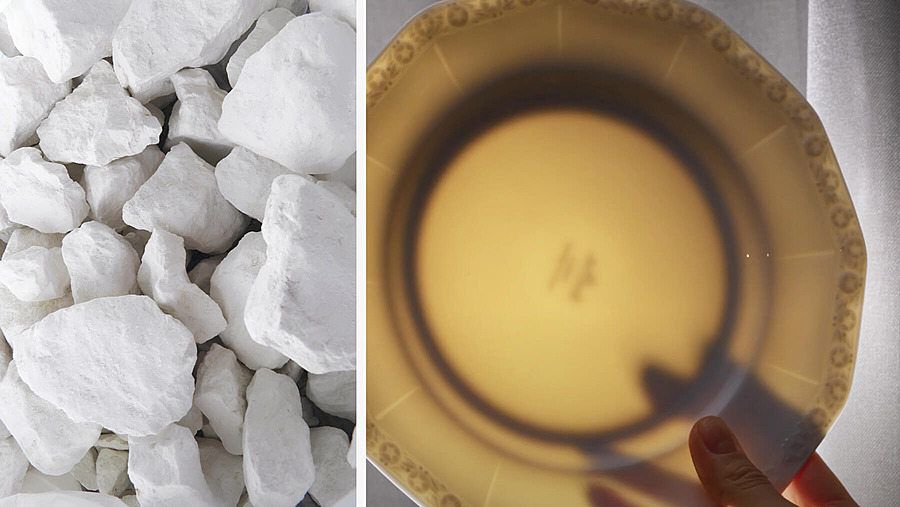 Каолиновая глина; твердый фарфор Maria от Rosenthal