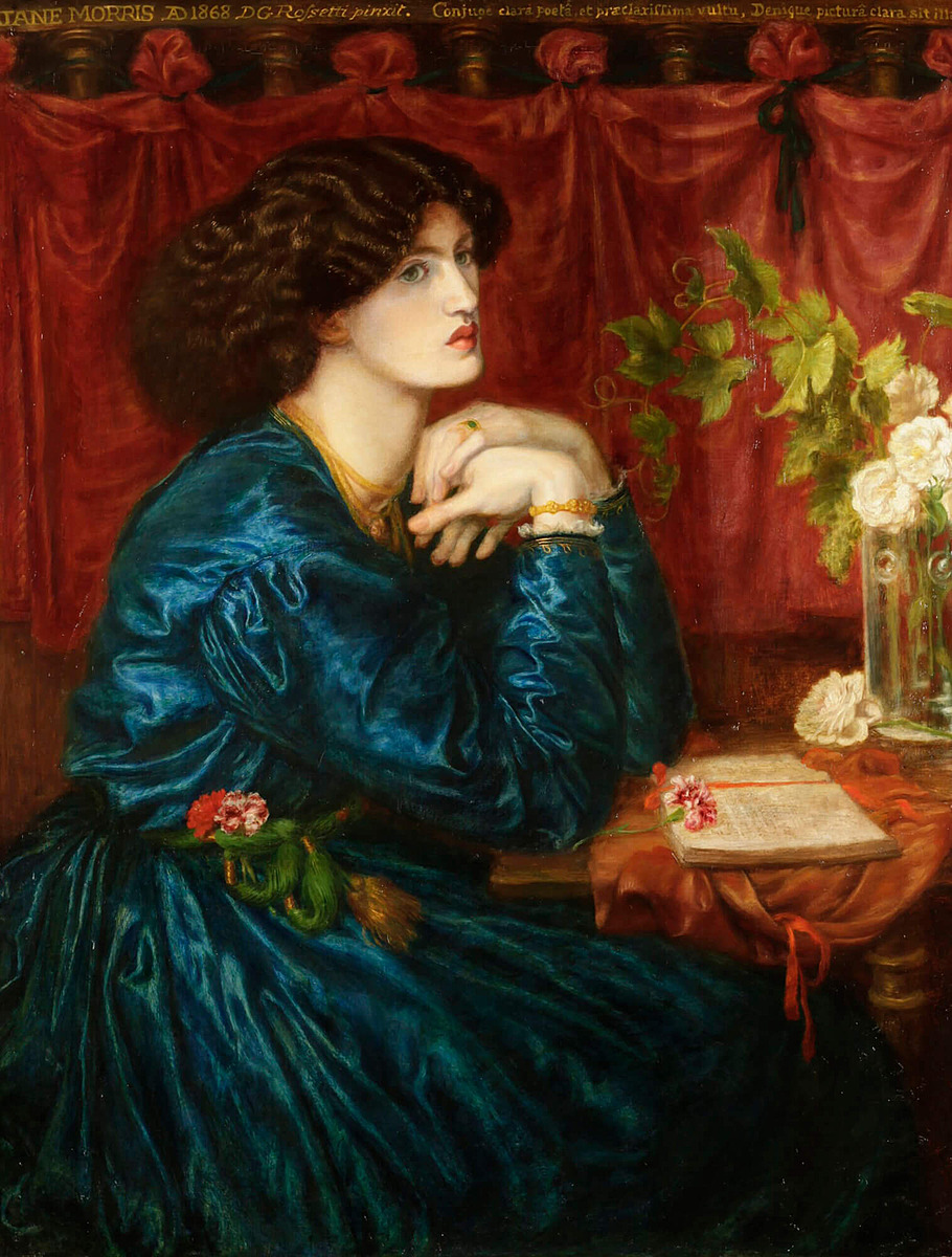 Картина «Джейн Моррис», Данте Габриэль Россетти