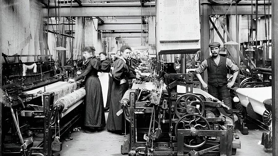 Ткацкая фабрика в период Промышленной Революции