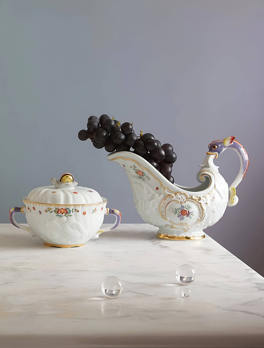 Meissen коллекция Swan (Лебединый сервиз)