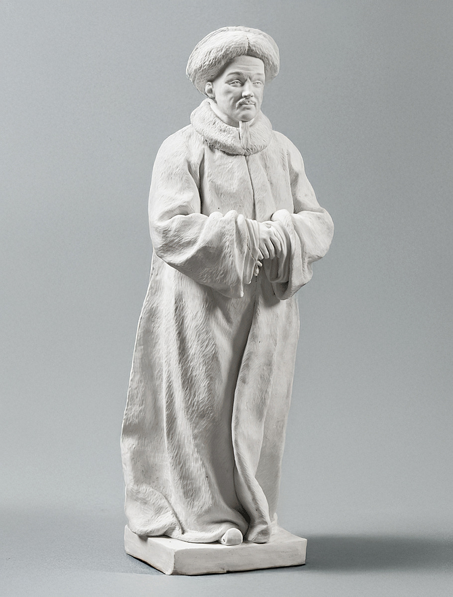 Бисквитная статуэтка Император Цяньлун