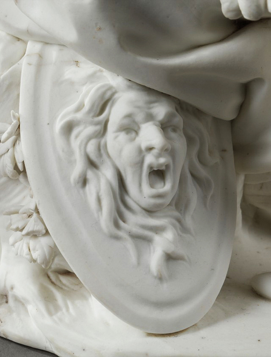 Статуэтка из тонкого севрского бисквитного фарфора