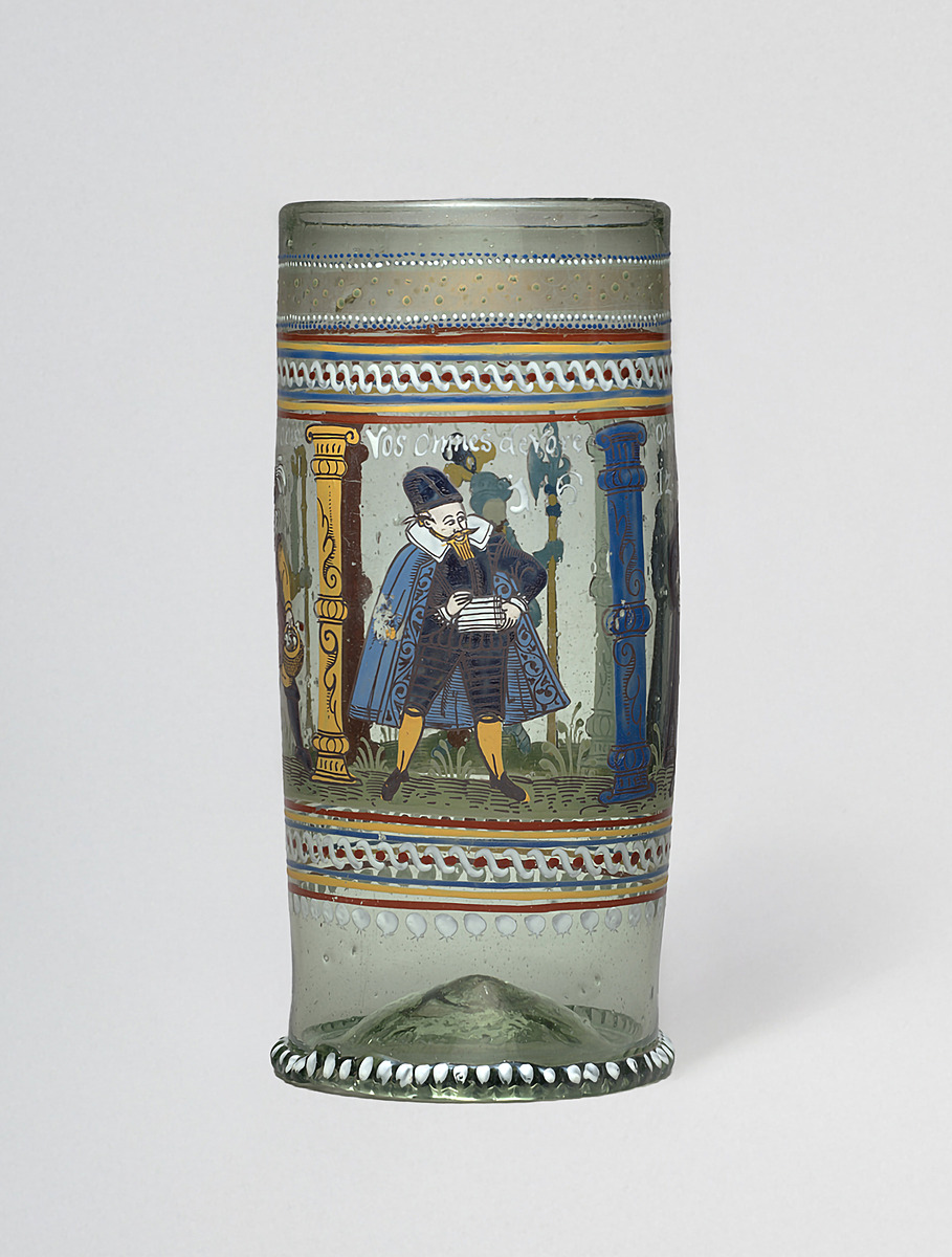 Стакан из богемского стекла, Метрополитен-музей, США