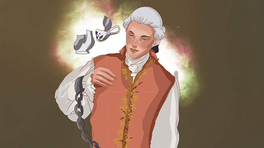 Дмитрий Виноградов, арт цифровой художницы Олеси Касперович