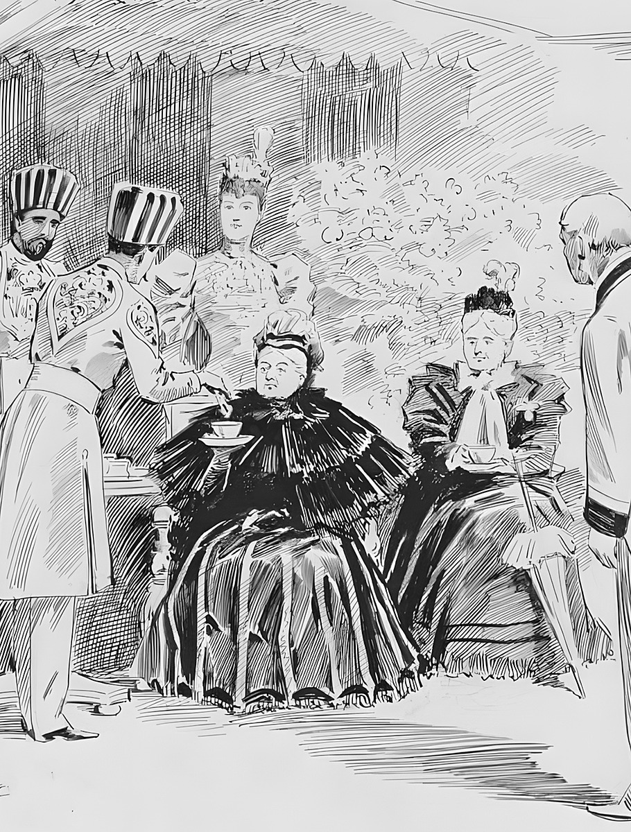 Чаепитие королевы Виктории