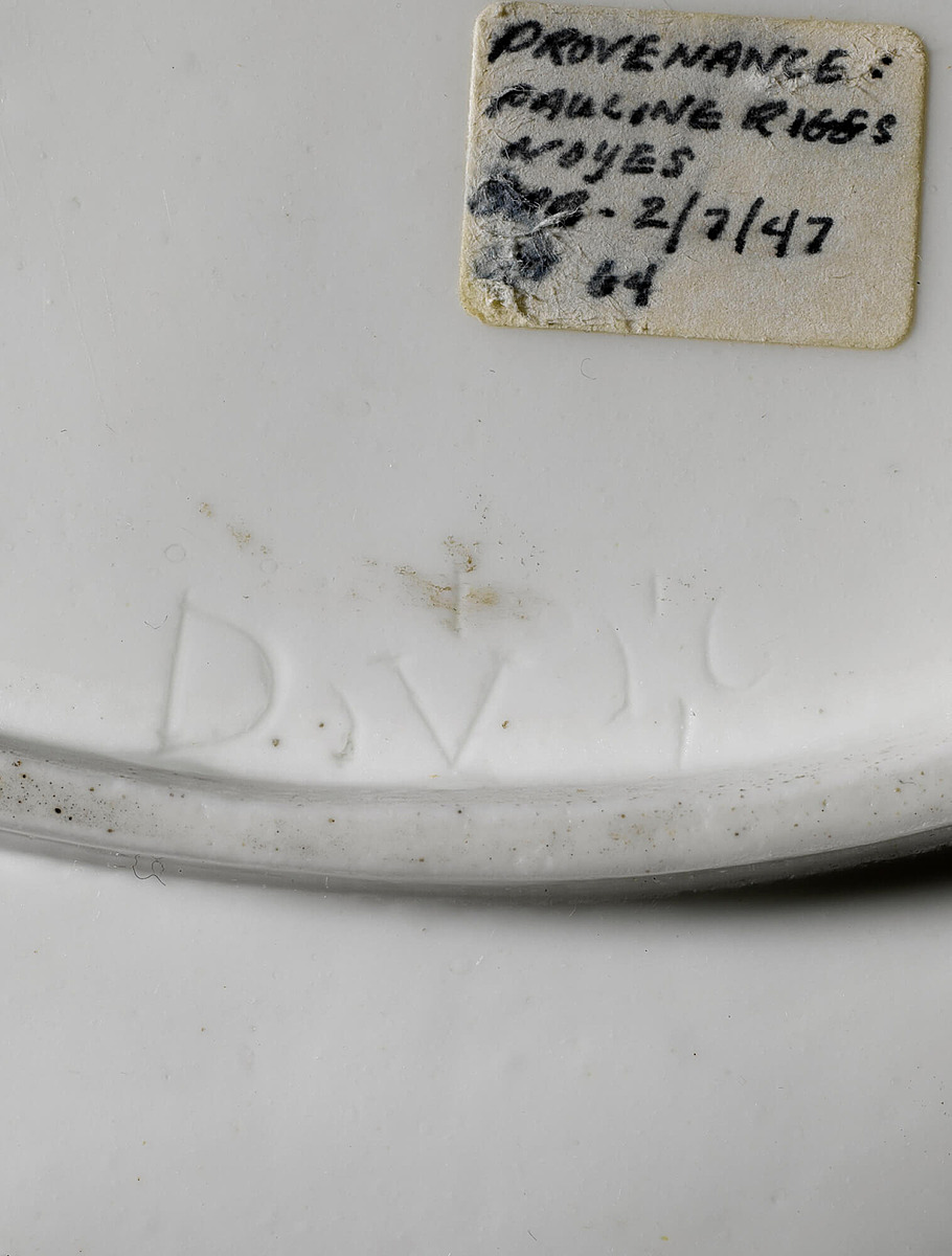 Тарелка, 1760–1765 гг. Меннеси