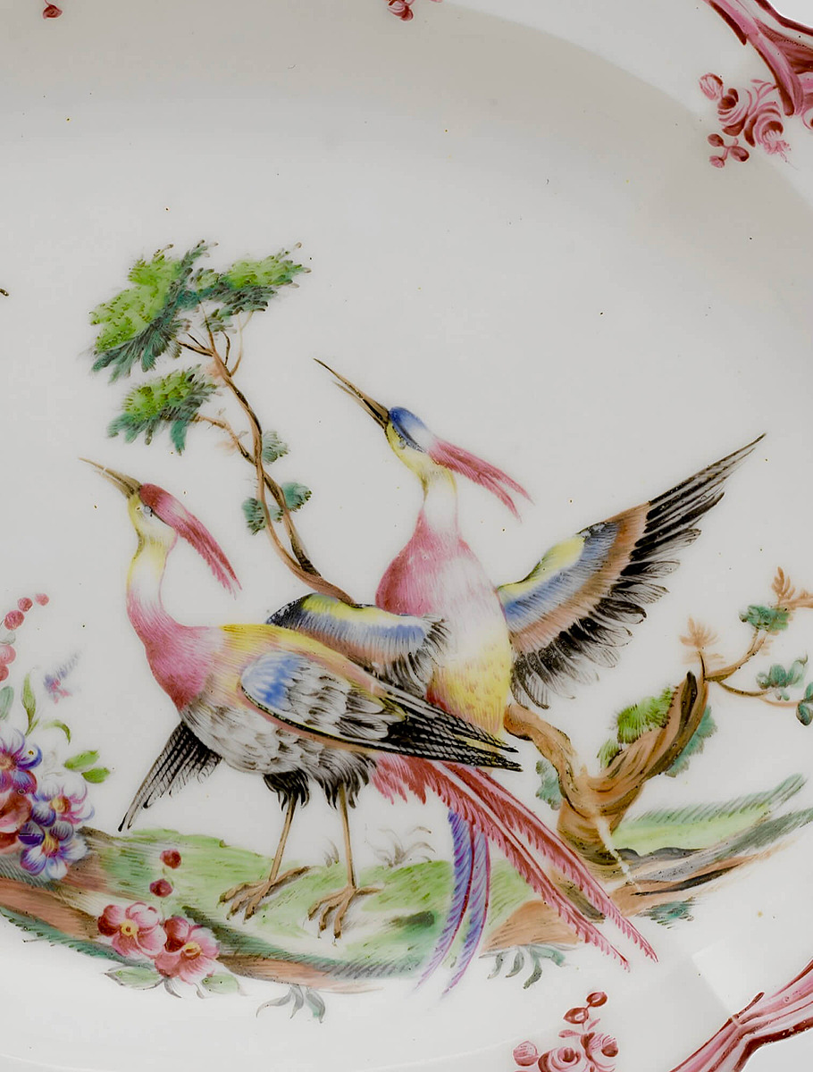 Тарелка, 1760–1765 гг. Меннеси